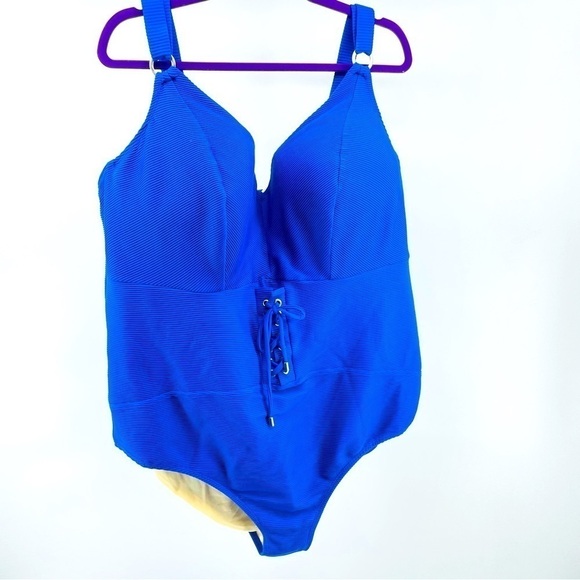 Swimsuits For All Other - Cobalt Blue swimsuits for all one piece suit with tie detail
